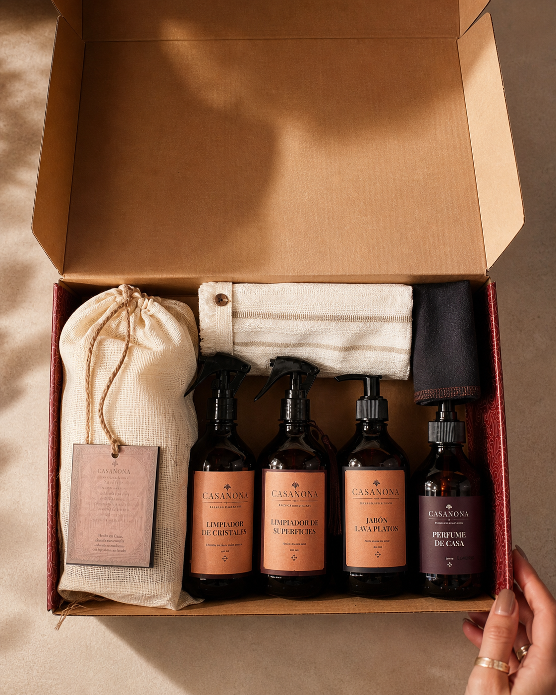 Kit completo origen delantal