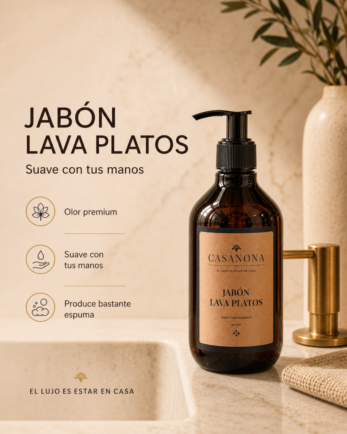 Jabón lava platos