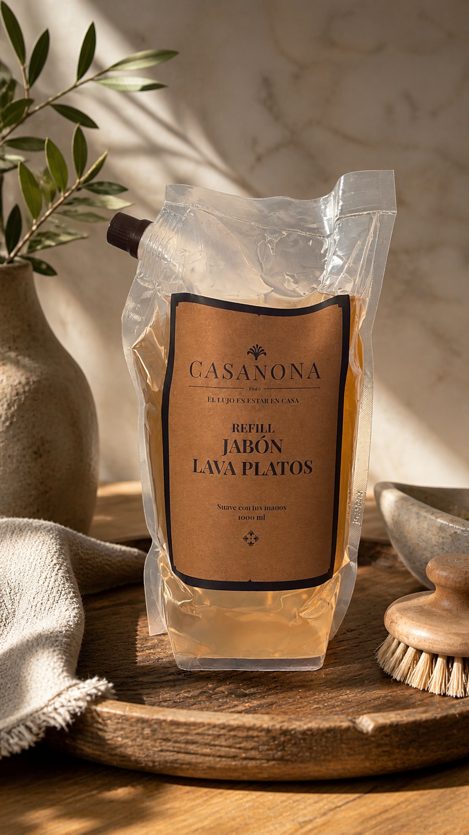 Jabón lava platos refill
